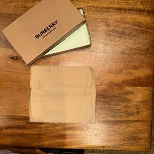 Burberry Classic Brown Box with Wallet Dust Bag